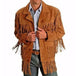 MNEX PRO FIGHTING LIMITED MENS COWBOY WESTERN SUEDE LEATHER JACKET WITH BONES BEADS FRINGES- BIKERS STYLE MENS CLASSIC FASHION. MNEX PRO FIGHTING LIMITED 