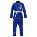 Blue Brazilian Jiu Jitsu Suits for Men's BJJ Gi Kids/Adult BJJ Suit Kimono 450Gsm - MNEX PRO FIGHTING LIMITED