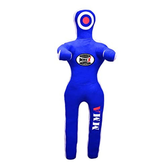 MNEX PRO FIGHTING LIMITED MNEX Pro Fighting Wrestling Dummy Grappling Dummies - 5ft/60 inches 6ft/72 inches Jujitsu BJJ Dummy MMA Dummies Judo Karate Fighting Dummy Un-Filled - Black 6ft / 72" MNEX PRO FIGHTING LIMITED Wrestling Dummies