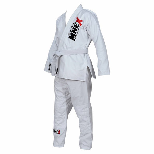 MNEX PRO FIGHTING LIMITED White Brazilian Jiu Jitsu Suits for Mens BJJ Gi Kids/Adult BJJ Suit Kimono Uniform 100% Cotton 450Gsm Preshrunk Lightweight Fabric Ju-Jitsu Suit MNEX PRO FIGHTING LIMITED #bjj_gi_suit_white BJJ GI BJJ GI SUIT SIZE A0 SIZE A1 SIZE A2 SIZE A3 SIZE A4 SIZE A5 size K0 SIZE K1 SIZE K3